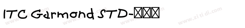 ITC Garmond STD字体转换
